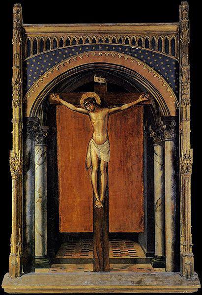 Pedro Berruguete Christ on the Cross France oil painting art